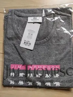 JIM THOMPSON グレー象プリントTシャツのサムネイル