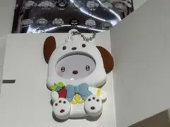 サンリオフォトバッジ付きマスコット ポチャッコ