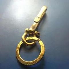 ③RRL真鍮キーリングキーホルダー。