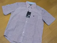 PLAYBOY 半袖シャツ チェック柄