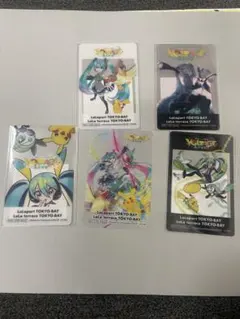 【全種コンプ】初音ミク ポケミク ららぽーとTOKYO BAY クリアカード