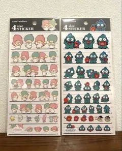 4サイズステッカー キキララ ハンギョドン サンリオ シール