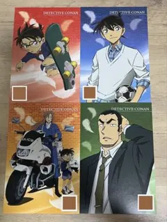 名探偵コナン　ハイウェイの堕天使　横溝重悟　萩原千速　工藤新一　特典ポストカード