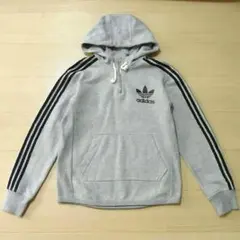 ☆adidas☆美品 ACテリー ハーフジップ パーカー/M