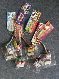 ご当地キティ根付け　6個