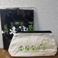 ルイージマンションバッグ、ヨッシー デザイン キャンバスポーチ セット