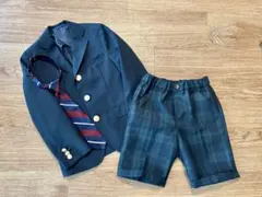 SHIPS グリーンレーベルリラクシング　ブレザー　パンツ　ネクタイセット120