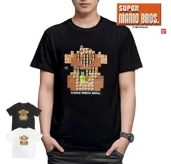 【未開封】スーパーマリオブラザーズ Tシャツ 黒