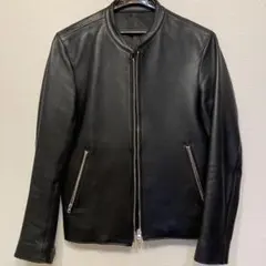 美品 LIDNM レザー シングルライダース ジャケット 羊革 LIDNM - LIDNM/リドム/ラムレザーシングルライダース げんじの通販 by