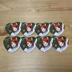 莉犬 文化祭 ハート缶バッジ 8個