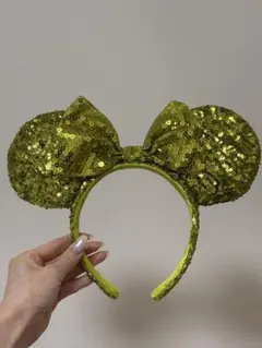 ディズニー カチューシャ スパンコール