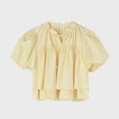 THE TOE Porto Puff Blouse White - メルカリ