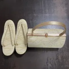 新品未使用　和装用バッグと草履セット
