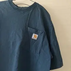 Carhartt ポケットTシャツ ダークグリーンのサムネイル