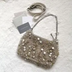 アンテプリマ　フィオリトゥーラ　ショルダーバッグ　ハンド　チェーン　花柄