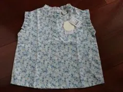 新品 teteatete リネン花柄ブラウス 100 バースデイ