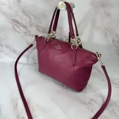 COACH Leather Small Kelsey Satchel 2way