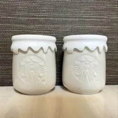 韓国スターバックス限定 陶器製 ヨーグルトカップ2個セット　レア