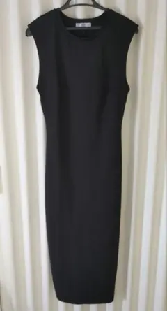 大セール【ZARA BASIC】ノースリーブ ワンピース ブラック S