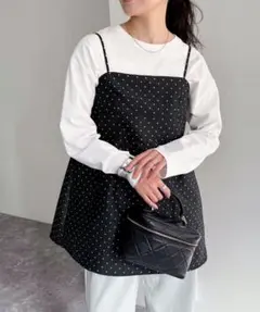 FREDY&GLOSTER fredy emueドットジャガードキャミブラウスのサムネイル