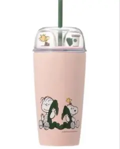 スタバ　スヌーピーコラボ　ステンレスタンブラー473ml