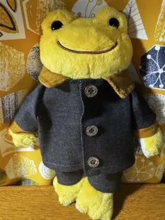 かえるのピクルス デニム3点セットマスタード