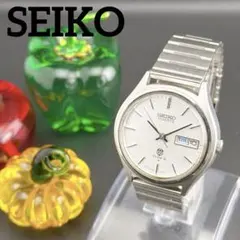 【希少】67年製 オールドセイコー デイデイト ホワイト クォーツ メンズ腕時計
