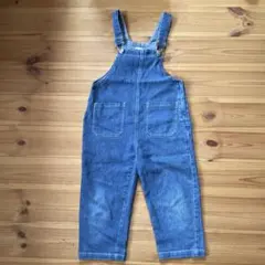 petit main デニムオーバーオール 110