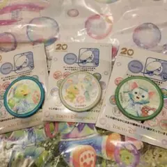 ワッペン ダッフィー&フレンズ　ジェラトーニ　オル・メル　3個セット