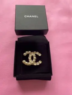 CHANEL ココマーク パール ブローチ