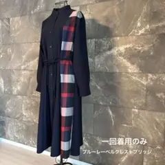 ブルーレーベルクレストブリッジ ワッシャーブロードワンピース シャツ