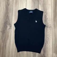 Vネックニット　スクールベストにも　130