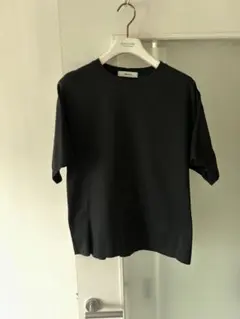 ebure 長超綿 スーピマカットソー blackのサムネイル