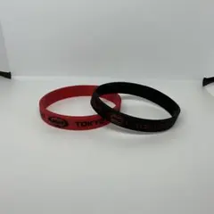 TOKYO MARUI シリコンバンド 赤黒2個セット 東京コミコン