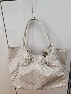 極美品 ゲラルディーニ ソフティ トートバッグ ベージュ