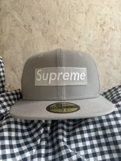 Supreme New Era 59FIFTY キャップ グレー 7-1/2 - メルカリ