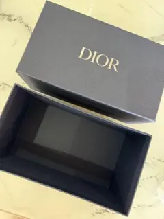 DIOR ギフト箱 空箱 ネイビー