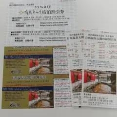 匿名配送◆有馬温泉太閤の湯 優待券2枚他のサムネイル