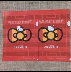 2枚セット⭐︎名古屋グランパス ハローキティ　コラボクリアファイル