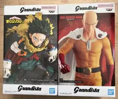 Grandista ワンパンマン　SAITAMA ヒロアカ　デク　フィギュア