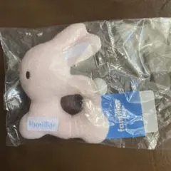 ❤️値下げ❤️familiar うさぎ型ラトル ピンク 約10cm