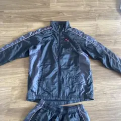Puma ジャージ上下セット ブラック