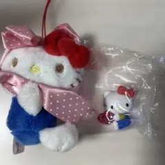 ハローキティ ぬいぐるみ＆ミニフィギュア セット サンリオ