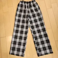 LOVETOXIC チェック柄ロングパンツ