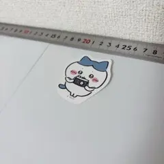 ちいかわ ダイカットステッカー ハチワレ カメラ