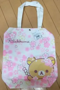 リラックマ 桜デザイン トートバッグ