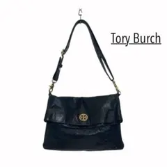 ＃ Tory Burch トリーバーチ 黒レザー 3wayショルダーバッグ ⬜︎