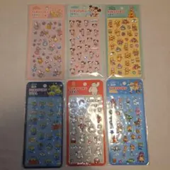 も*☆様 ★商品説明必読★PUKUPUKU SEAL Disney 6種