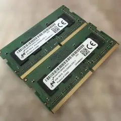 MicronノートPC用メモリ 8GB×2枚 計16GB PC4-2133P - メルカリ