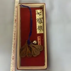 宮島　七福神 木製根付 縁起物